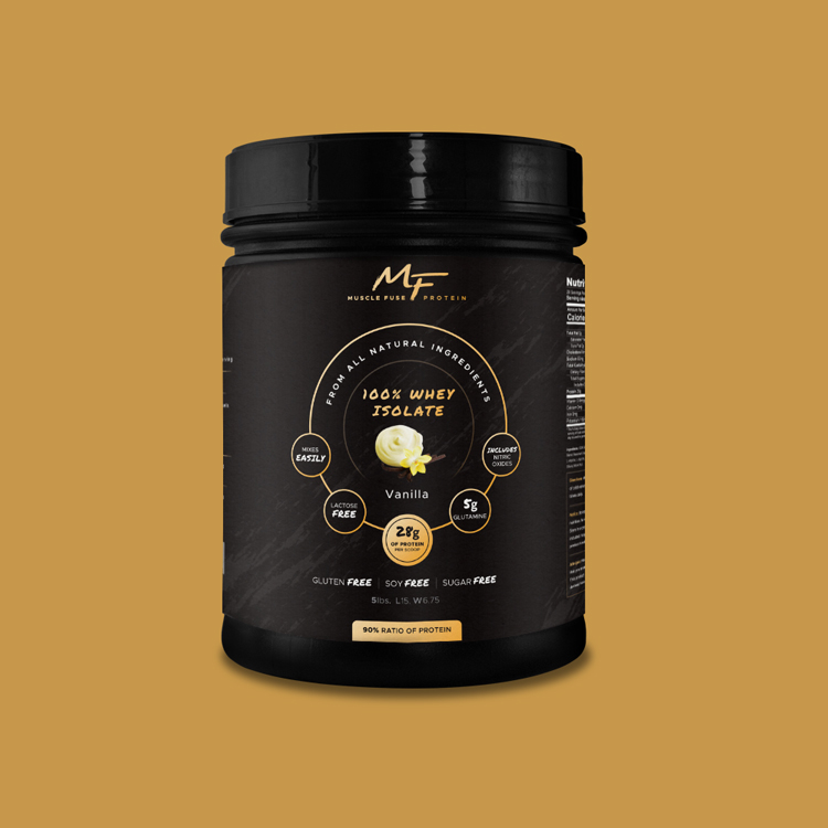 Muscle Fuse: Protein Supplement Label Design